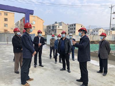 省住建厅卢修华一行来房调研“下沉企业、助企纾困”活动