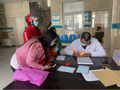 沙河乡开展3-11岁疫苗接种工作