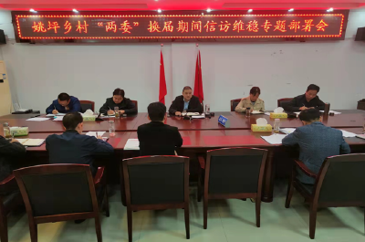 姚坪乡：下沉一线 四个“到位” 打响村“两委”换届选举期间信访维稳“攻坚战”