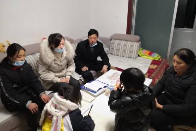 门古寺镇河兴小学开展关爱特殊学生大走访活动
