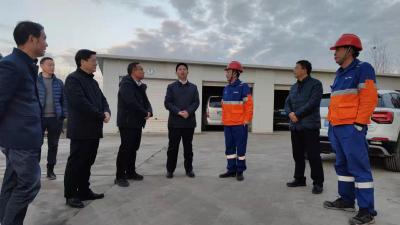 纪道清调研化龙堰镇静脉产业园和设施蔬菜建设项目等工作