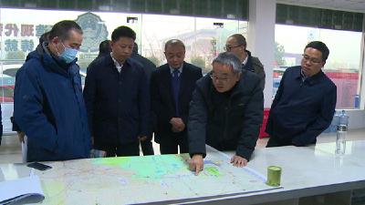 省交通运输厅来我县调研房神高速项目规划建设工作