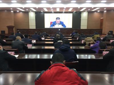 我县安排部署冬春火灾防控工作