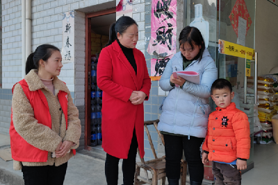 窑淮学校开展送关爱大走访活动