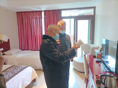 县卫生健康执法大队开展节前重点场所监督