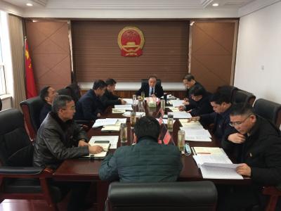 县人大常委会党组党史学习教育专题民主生活会召开