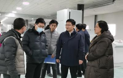 谢晓鸣走访调研企业 向广大企业家和职工致以新春的祝福