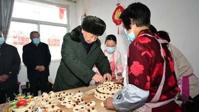 习近平春节前夕赴山西看望慰问基层干部群众 向全国各族人民致以美好的新春祝福 祝各族人民幸福安康祝伟大祖国繁荣富强