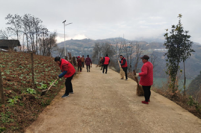 房县人社局驻村工作队：组织开展农村人居环境集中整治