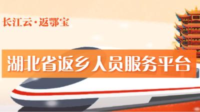 长江云·返鄂宝——湖北省返乡人员人员服务平台正式上线