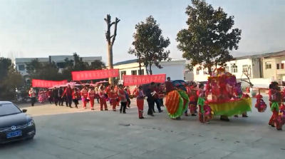 白鹤镇民俗活动贺新春