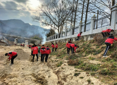 土城中学开展“保护环境 从我做起”志愿者服务活动