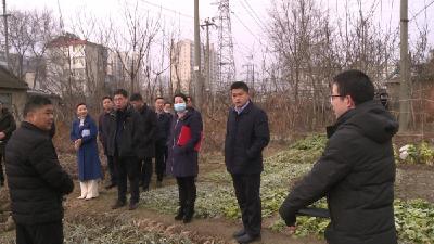 马兰起调研房县残疾人康复中心项目建设