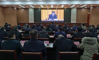 市委农业农村暨乡村振兴工作视频会召开 纪道清作交流发言