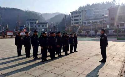 门古寺镇开展“一村一辅警”业务技能培训