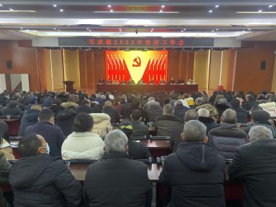 军店镇召开2022年经济工作会