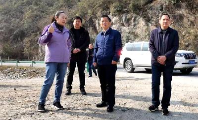 蔡静峰到我县马栏河开展巡河工作