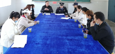 中坝学校 警校家联合打造平安校园