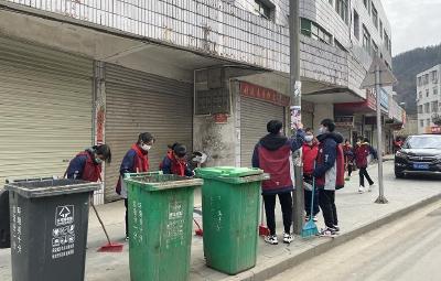 门古中学积极开展“学雷锋 洁家园”活动