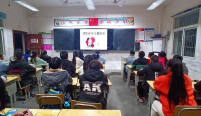 万峪初中：消防安全第一课 平安常在我心间
