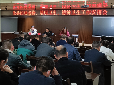 房县召开妇幼健康、精神卫生、基层卫生工作会议