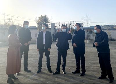 市民政局来房督导民政重点工作