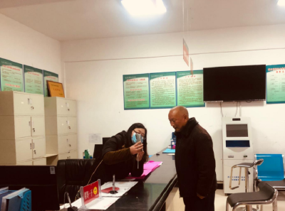 军店镇积极开展养老保险认证工作