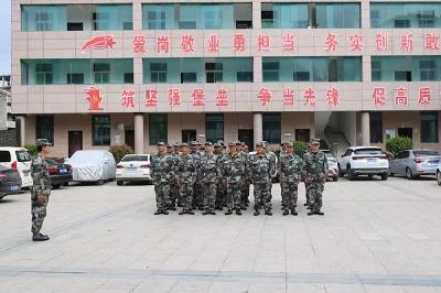 大木厂镇：民兵点验展风采 铿锵誓言铸使命