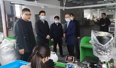 徐卫林院士来我县调研指导纺织产业发展工作