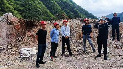房县开源砂石料公司开展安全生产百日攻坚行动