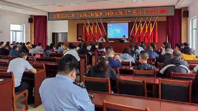 红塔镇召开2022年“弘扬工匠精神  岗位大练兵”党务干部培训班