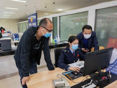 国家税务总局房县税务局：134万留抵退税一小时到账