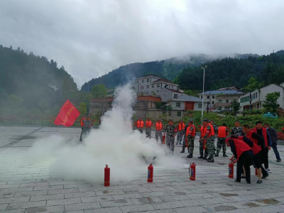 实战检验！五台乡应急民兵拉动演练展风采