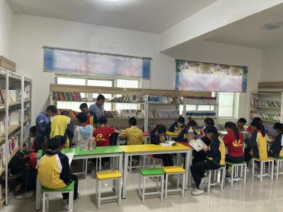 门古寺镇河兴小学开展读书分享活动