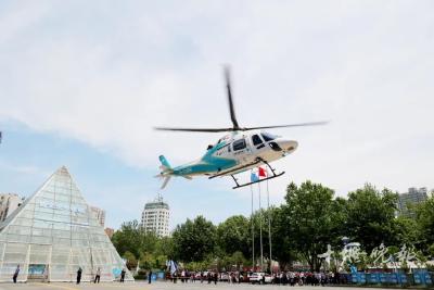 惊险！竹山7旬老人心脏破裂，一架直升机紧急出动......