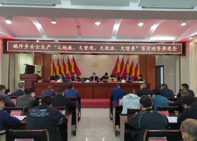 姚坪乡：“三抓三到位”织密安全生产百日攻坚行动网