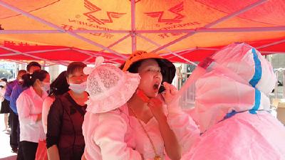 房县有序开展全员核酸检测工作