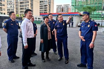 省消防救援总队总队长张道才来房调研