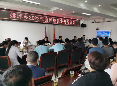 姚坪乡：借力网格培训  全面提升干部社会治理能力