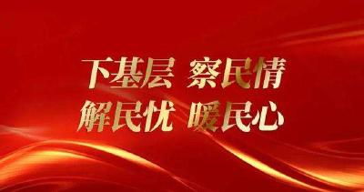 尹吉甫镇“三快三实”落实党员干部下基层察民情解民忧暖民心实践活动