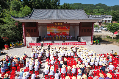 门古寺镇举办“喜迎二十大，奋进新征程”庆“七一”文艺汇演活动