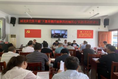 回龙乡：四个“实打实”抓好“下基层察民情解民忧暖民心”活动