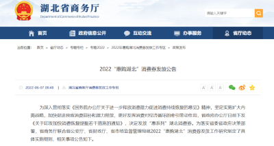 最高120元！湖北消费券首批6月13日开抢！