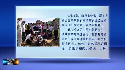 房县开展乡土人才农业综合技术培训
