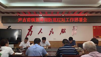 尹吉甫镇：多措并举应对强降雨天气
