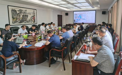 纪道清谢晓鸣专题研究城区水环境治理项目和“国家园林县城”复查工作