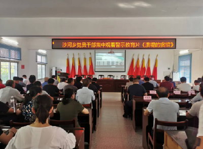 沙河乡：为廉政教育做“加法”