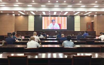 我县收听收看省第三次土壤普查动员部署电视电话会