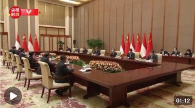 习近平：发展好中印尼关系不仅符合两国共同长远利益 也在地区和全球层面产生积极深远影响