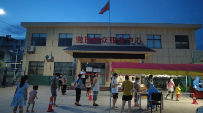 红塔镇六谷村有序开展第五轮核酸检测